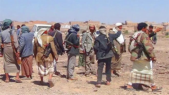 البيضاء.. انفلات يدفع الحوثي إلى افتعال بطولات وهمية في الحدود الجنوبية